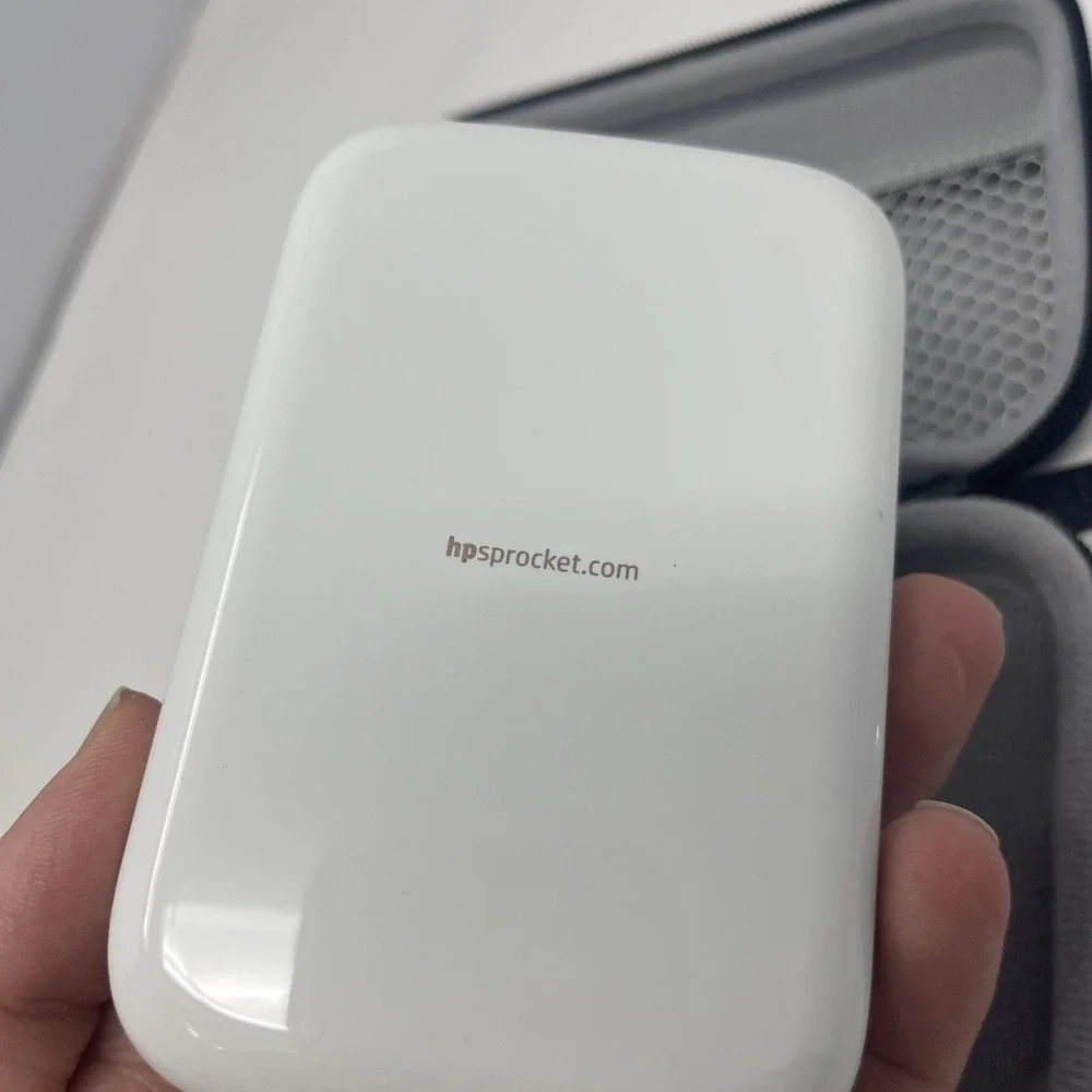 HP Sprocket 100 Portable Wireless Color Photo Printer Zink Bluetooth W/ Sheets